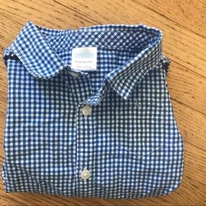 Gymboree button up infant onesie